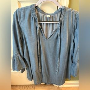 Old Navy Denim Blouse